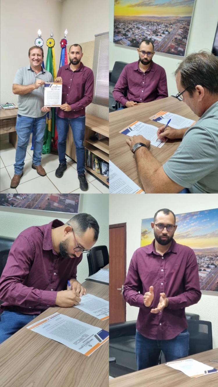 POSSE DO NOVO TESOUREIRO DA C&Acirc;MARA MUNICIPAL DE CONFRESA